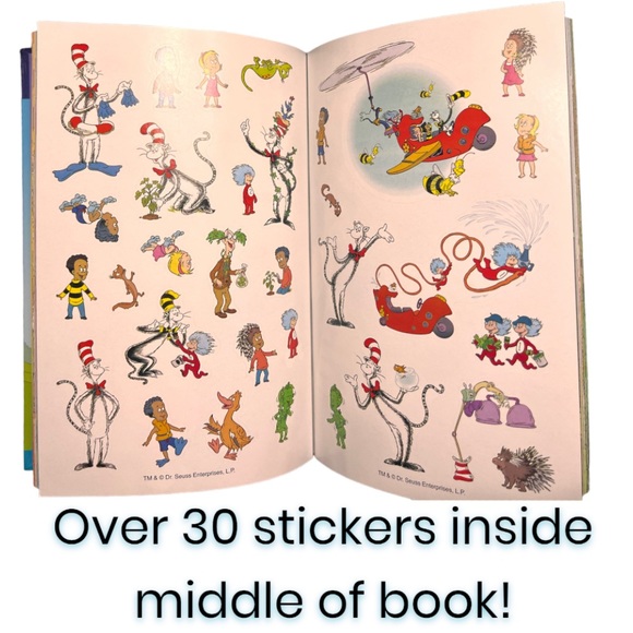 Children’s book! The Cat In The Hat! 5 early readers all in 1! Preschool-3grade - Picture 10 of 11